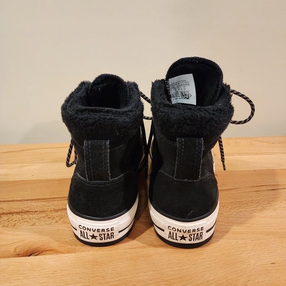 Converse Chuck Taylor All Stars Ember Boot Hi Top Shoe Faux Fur Lining Womens 7 - Picture 5 of 10
